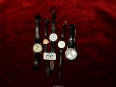 Five wristwatches including Sekonda ladies seventeen jewels, Citron and Marks & Spencer.