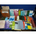 A German Linguaphone set along with Teach Yourself German and Spanish language books.