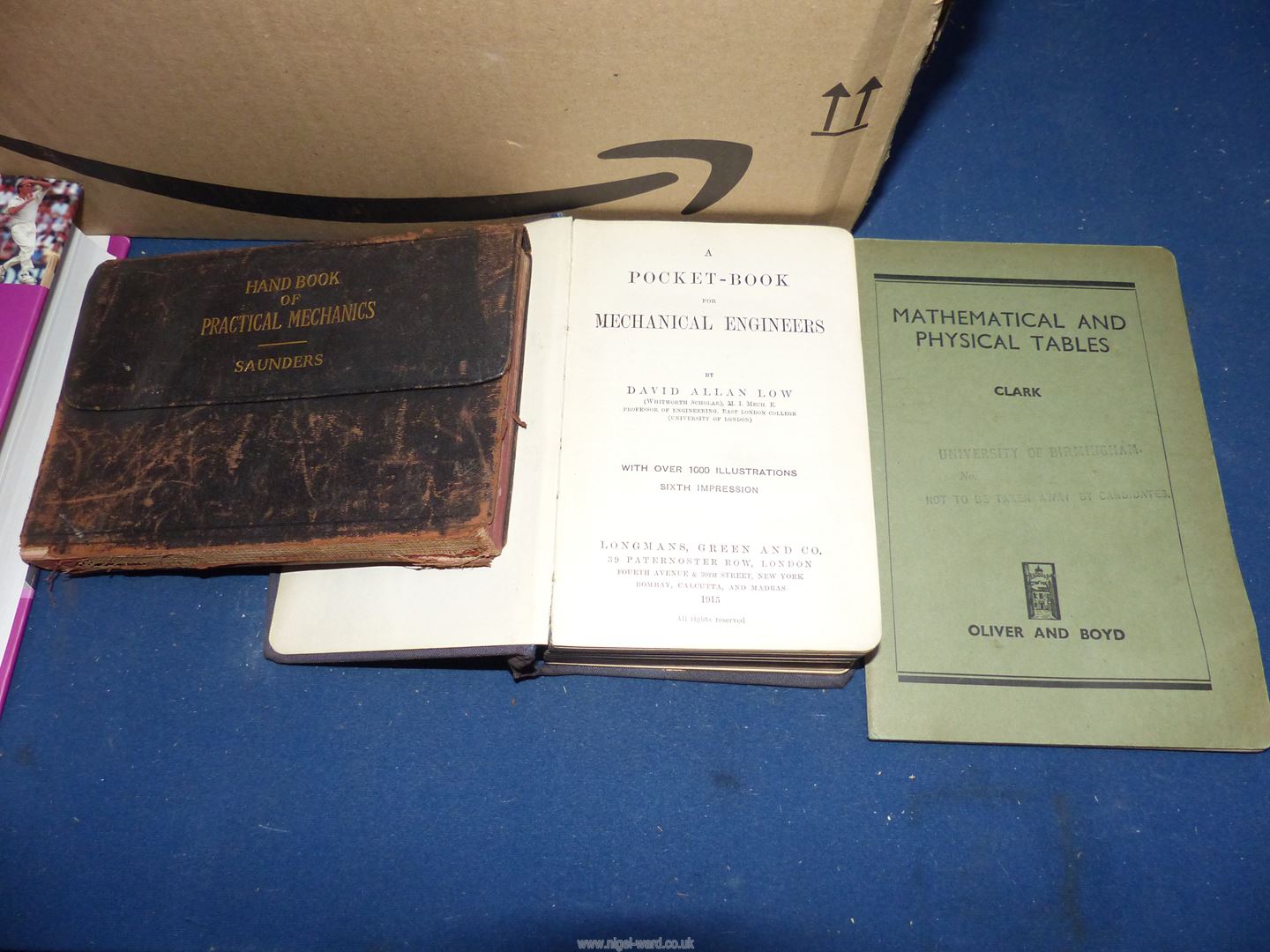 A small quantity of books including Handbook of Practical Mechanics, Applied Mechanics, - Image 3 of 4