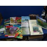 A quantity of gardening books to include Alan Bloom, Moisture Gardening, The Bad Tempered Gardener,