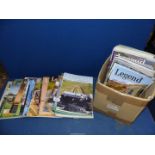 A large quantity of Legend Magazines Series One Land Rover Club.