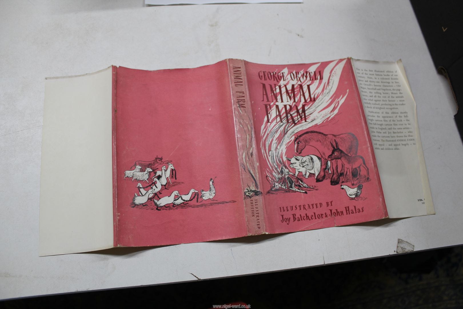 A box of books to include Captain Boldheart by Charles Dickens, Animal Farm by George Orwell, - Image 7 of 25