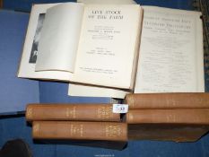 Two volumes of Georgian, Coronation issue of a Standard Dictionary,