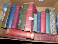 A box of books to include Lord Lansdowne A Biography, A History of England,