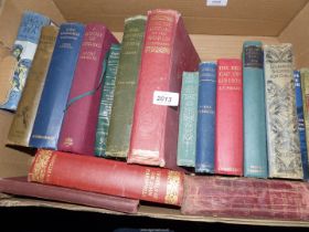 A box of books to include Lord Lansdowne A Biography, A History of England,