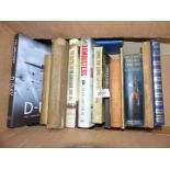 A small quantity of books including D - Day, Dambusters, First Aid, etc.