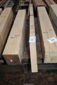 A length of Oak timber 59" long x 10" x 3".
