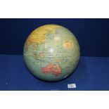 A Phillips Challenge Globe, circa 1950's/60's, no stand.