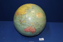 A Phillips Challenge Globe, circa 1950's/60's, no stand.