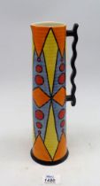 An Old Ellgreave Lorna Bailey ribbed Aztec Jug, limited edition no.