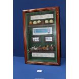 A Golf collectors Society "Preserving the Treasures and traditions of the game" framed and glazed