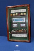 A Golf collectors Society "Preserving the Treasures and traditions of the game" framed and glazed