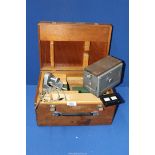 A boxed Taylor Hobson roughness tester Talysurf model 105.