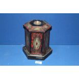 A French boule type inlaid Cigar Cabinet,