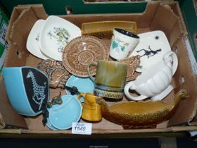 A quantity of Wade items including "Emetts" trinket dishes, Coronation 1953 trinket dish,