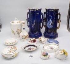 Miscellaneous china by Royal Albert/Wedgwood,