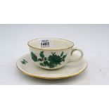 A Vienna cup and saucer 1950's