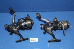 Two 'Hardwear EG30' fishing reels.