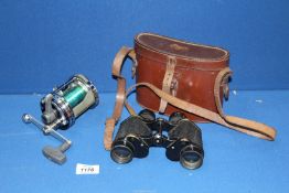 A pair of WWII British binoculars by A.