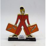 An Old Ellgreave Lorna Bailey "The Bell Hop Boy" flat back figure, limited edition no.