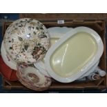 A quantity of miscellaneous china including Grimwades serving Platter,