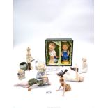 A small quantity of Flapper Girl figures,