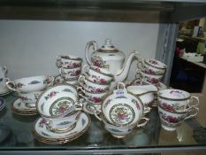 A Paragon 'Tree of Kashmir' part teaset including teacups, saucers, tea plates,