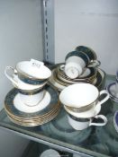 A Royal Doulton 'Carlyle' teaset for six including cups, saucers, tea plates etc.