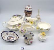 A quantity of china to include Rosenthal lidded pot, Princess House teapot, jug,