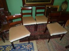 A set of four late 19th c.