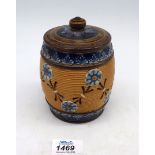 A Doulton Lambeth stoneware Tobacco Jar,