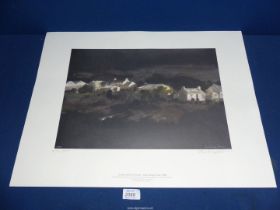 John Knapp-Fisher [1931-2025] unframed Limited edition Print of Ty Newydd, St David's,