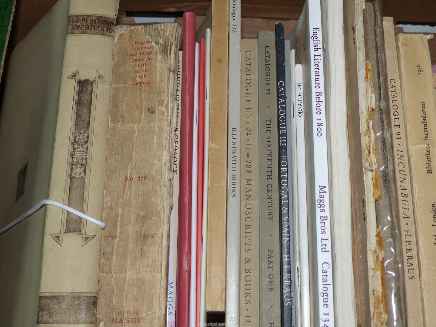 A quantity of Catalogues on Books and Manuscripts, - Image 2 of 3