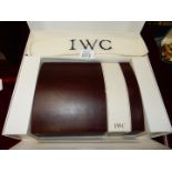 An original box for a IWC Spitfire Chronograph Watch including Italian Cashmere Scarf and papers.