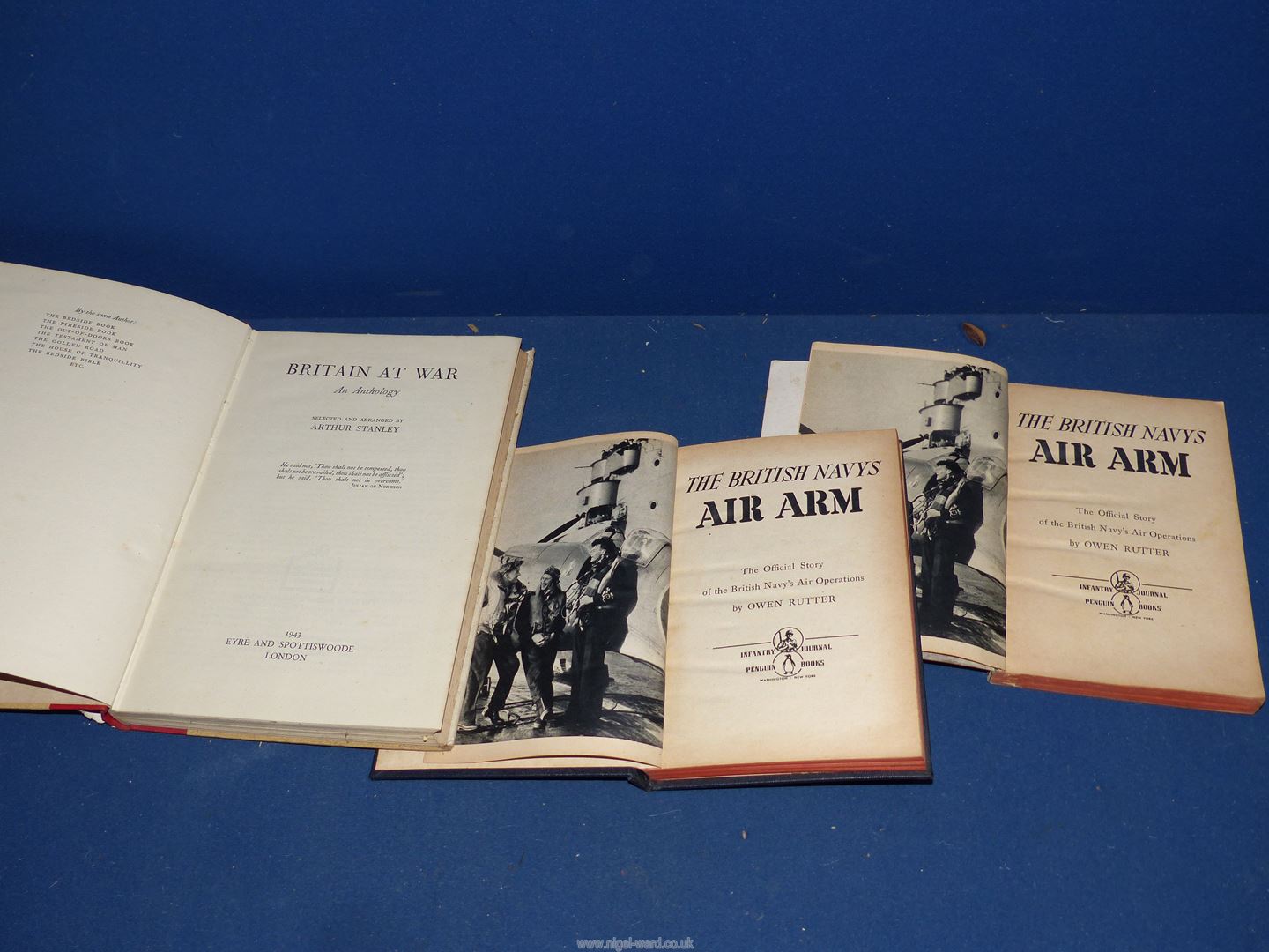 Three Books to include Britain at War by Arthur Stanley published 1943, - Image 2 of 3