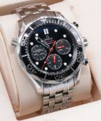 An impressive Omega Seamaster Professional Co-Axial Escapement Si14 Chronometer Wristwatch,