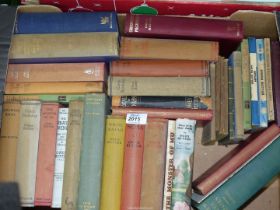 A box of Books by Owen Rutter 1889 - 1944 Historian,