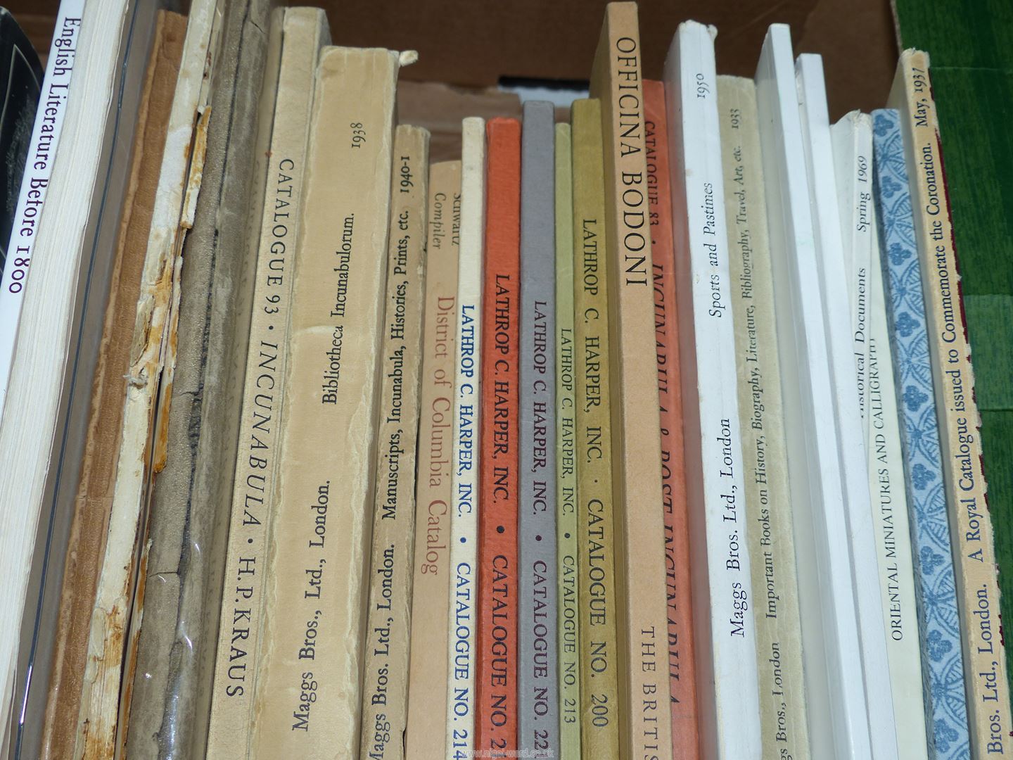 A quantity of Catalogues on Books and Manuscripts, - Image 3 of 3