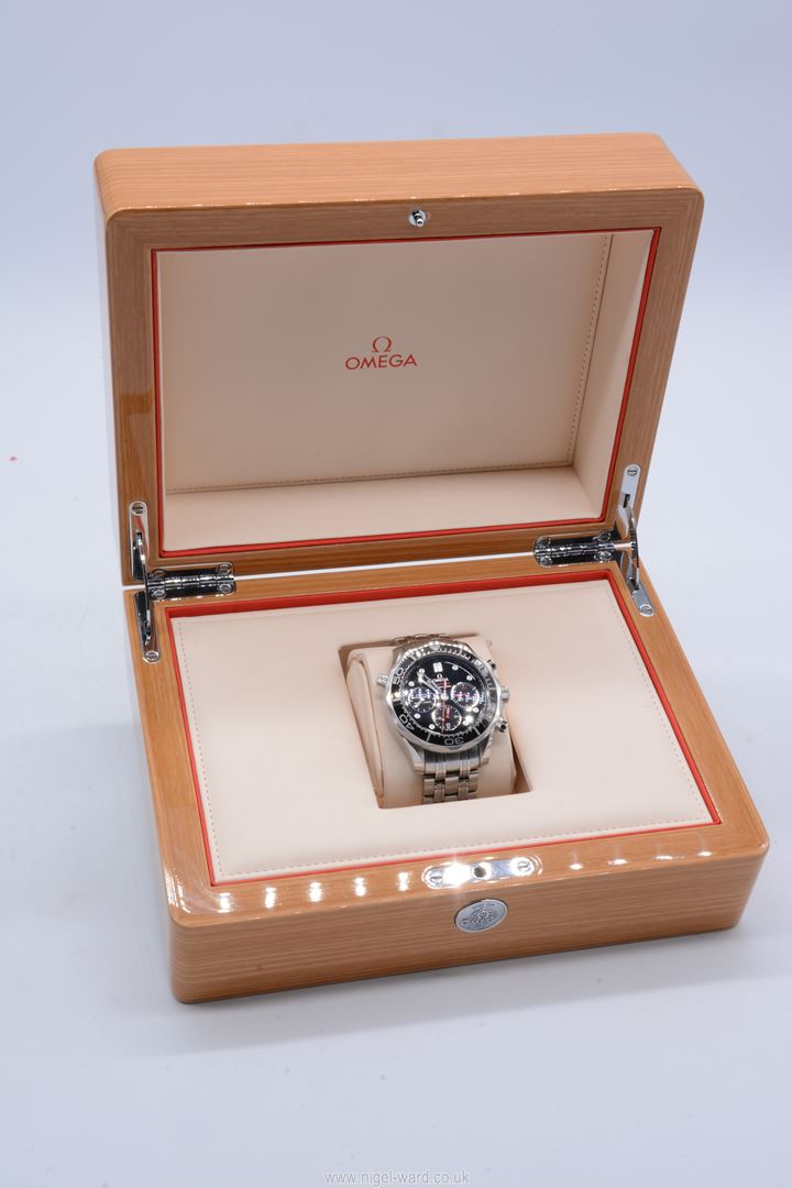 An impressive Omega Seamaster Professional Co-Axial Escapement Si14 Chronometer Wristwatch, - Image 2 of 6