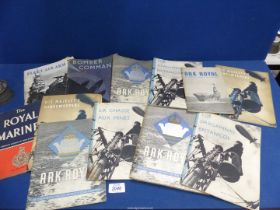 A quantity of Admiralty Information paperback magazines to include Ark Royal, La Chasse Aux Mines,