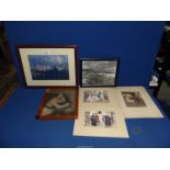 Three Hodder & Stoughton specimen unframed plates "Merchant of Venice","Mr Pickwick",