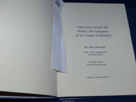 Two Volumes of History and Antiquities of The City of Hereford by John Duncumb A.M., printed by E.G.