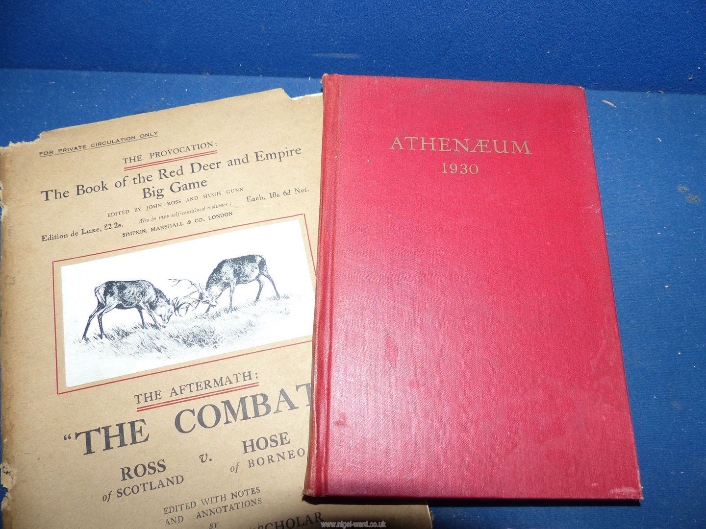 A small quantity of books to include The Book of the Red Deer and Empire Big Game, - Image 3 of 4