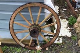 Cartwheel, 35'' diameter.