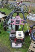 A "Parker" petrol pressure washer (engine doesn't turn) - SOLD as seen.
