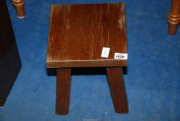 A small stool.