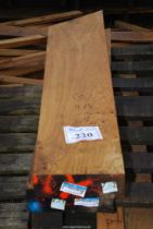 Two lengths of Oak timber 9" x 3" x 42" long.