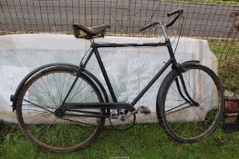 Vintage gent's single speed Bicycle.
