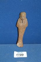 A finely modelled small ancient Egyptian ushabti, late dynastic period,