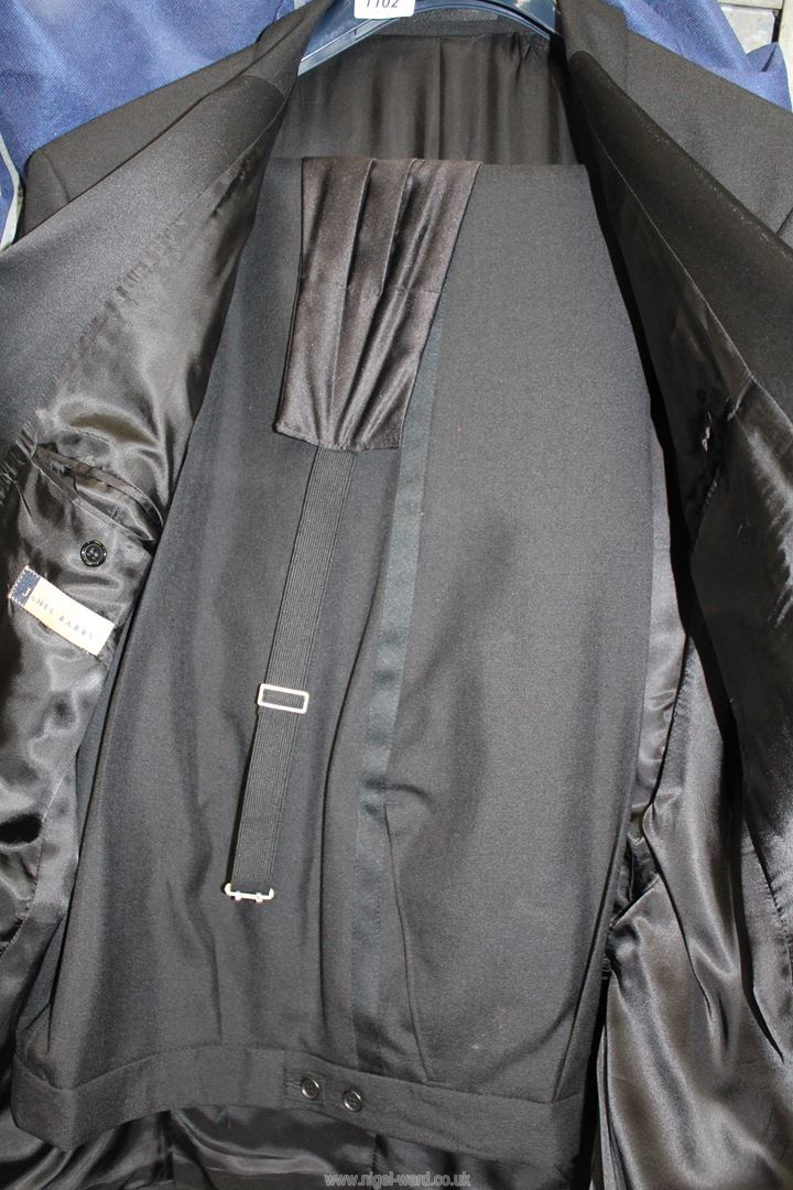 A "James Barry" gents black dinner suit, jacket size 46, trousers 40" waist, inside leg 29", - Image 3 of 3